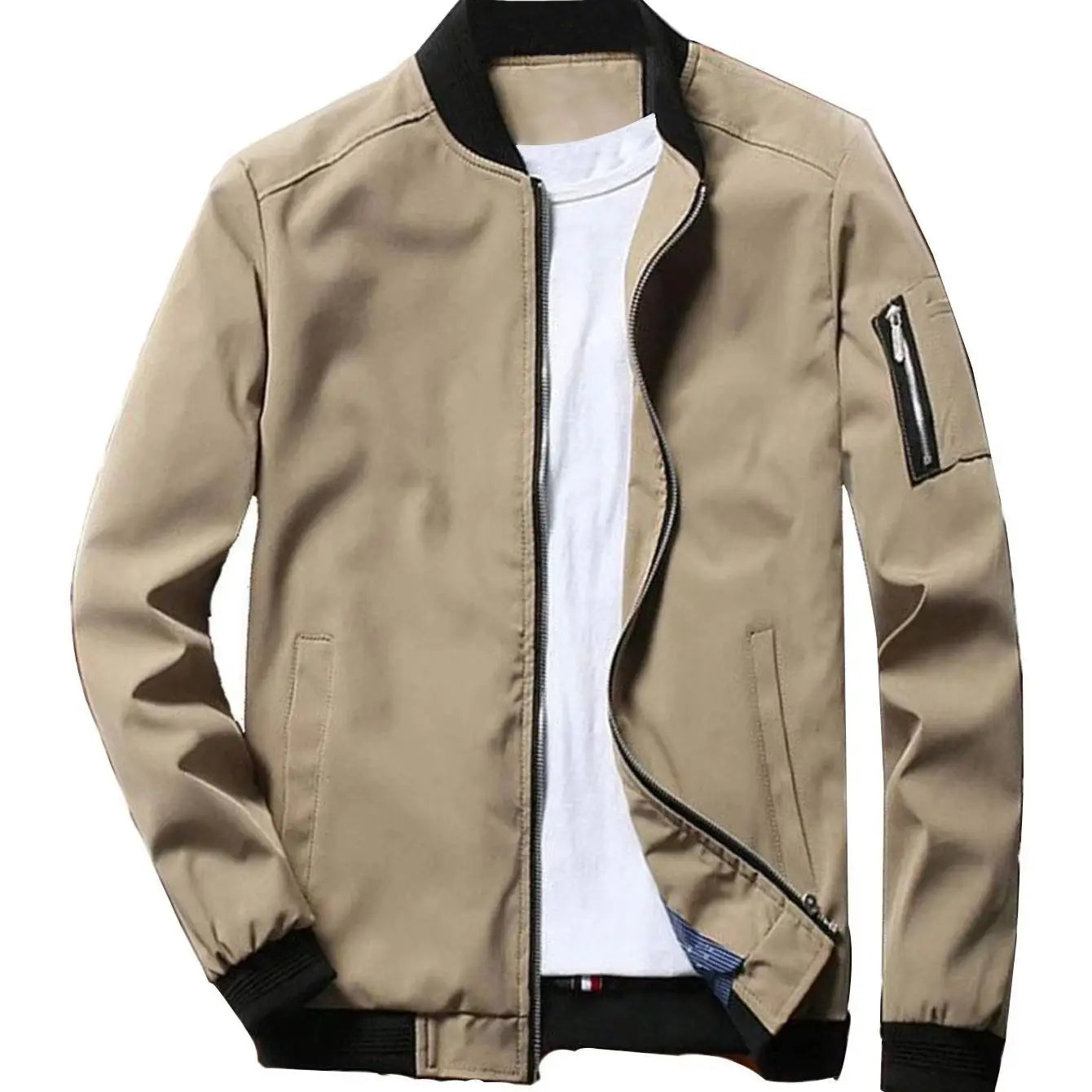 Men's Fashion Jacket - Casual Baseball Style Outerwear for Every Occasion