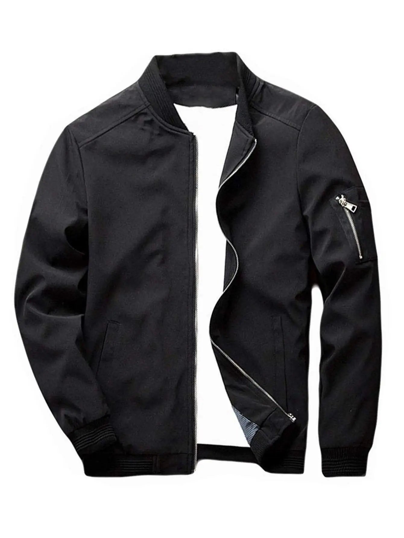Men's Fashion Jacket - Casual Baseball Style Outerwear for Every Occasion
