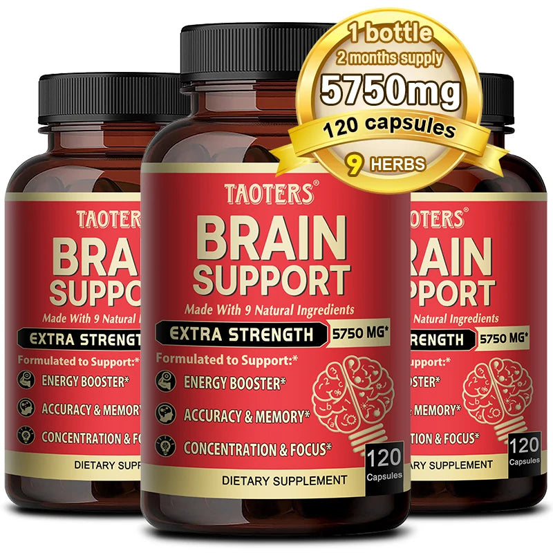 Ashwagandha Root Extract for Brain Support and Focus Energy