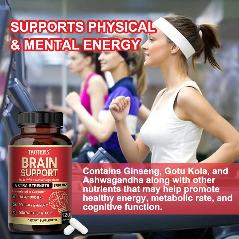 Ashwagandha Root Extract for Brain Support and Focus Energy
