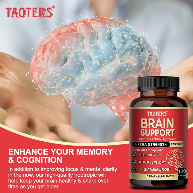 Ashwagandha Root Extract for Brain Support and Focus Energy