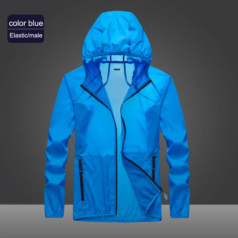 2023 Pocket Quick-Drying Sun Protection Ultrathin Jacket for Cycling Running Camping