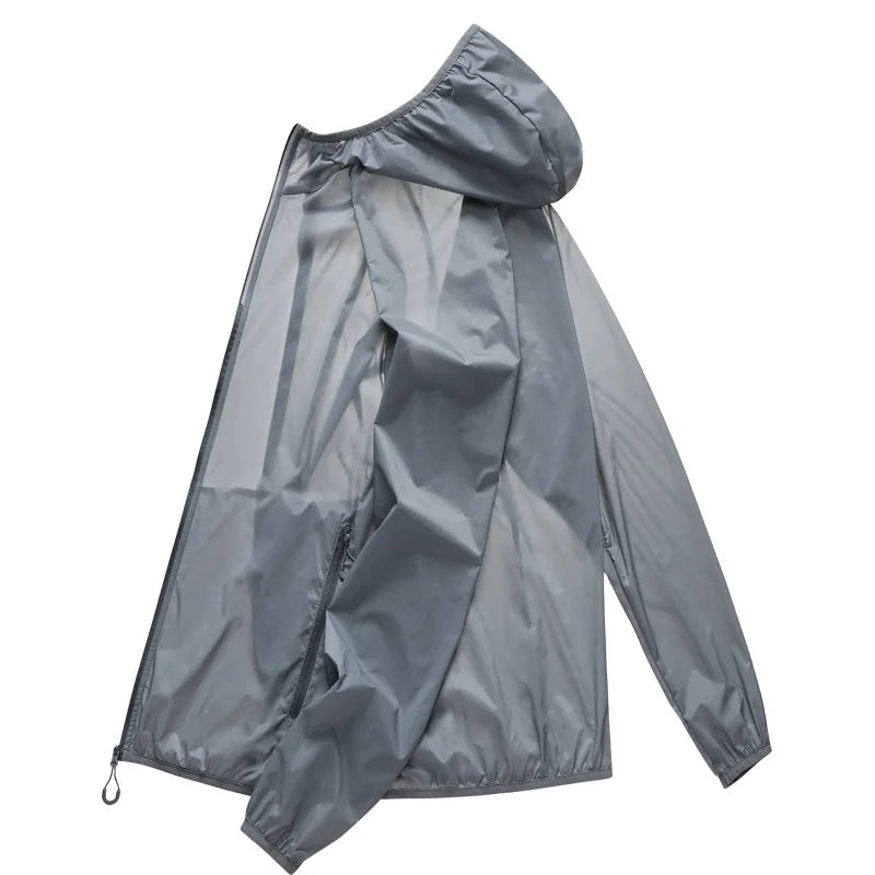 2023 Pocket Quick-Drying Sun Protection Ultrathin Jacket for Cycling Running Camping