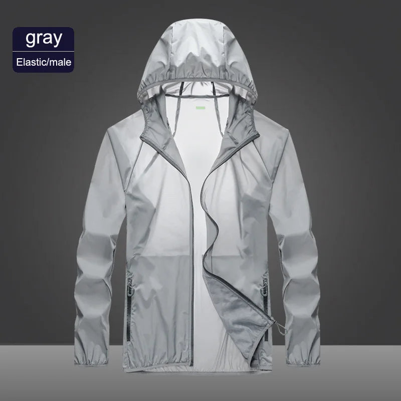 2023 Pocket Quick-Drying Sun Protection Ultrathin Jacket for Cycling Running Camping