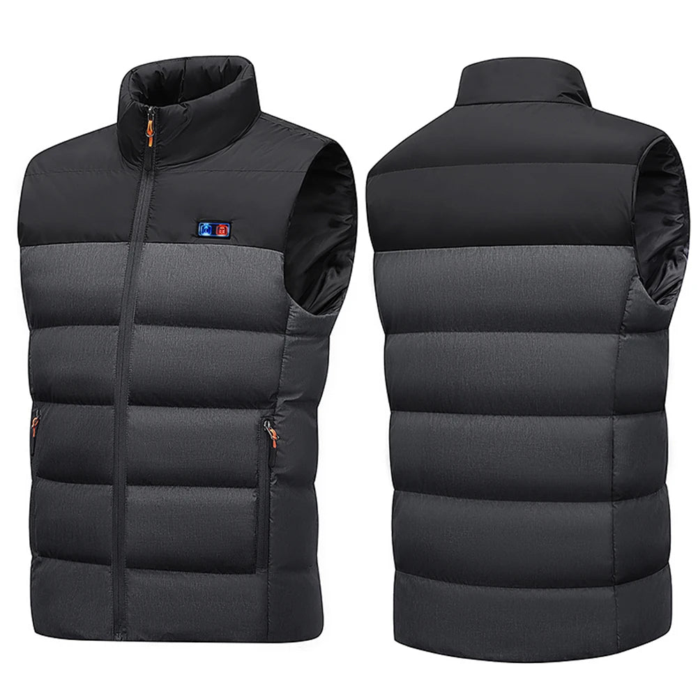 11 Zones Heated Motorcycle Jacket Men Women Thermal Clothing Washable Gilet Heating Vest for Camping