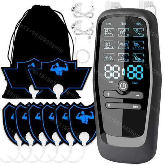 Physiotherapy Tens Muscle Stimulator Electric Ems Acupuncture Body Massage Digital Therapy