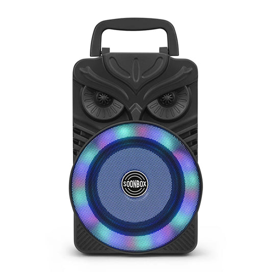 HiFi Bluetooth-Compatible Speaker Support TF Card Portable RGB Light Wireless Loudspeaker