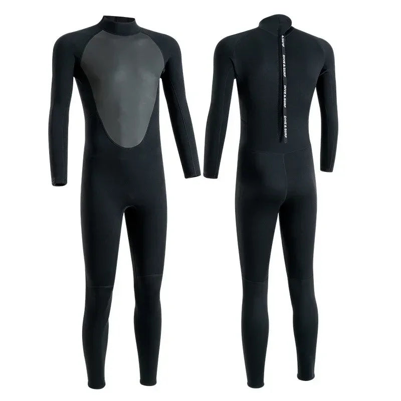 New Men Wetsuit 1.5mm Waterproof Diving Suit for Swimming Surfing Kayaking Sports