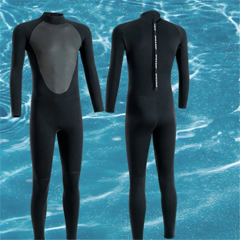 New Men Wetsuit 1.5mm Waterproof Diving Suit for Swimming Surfing Kayaking Sports