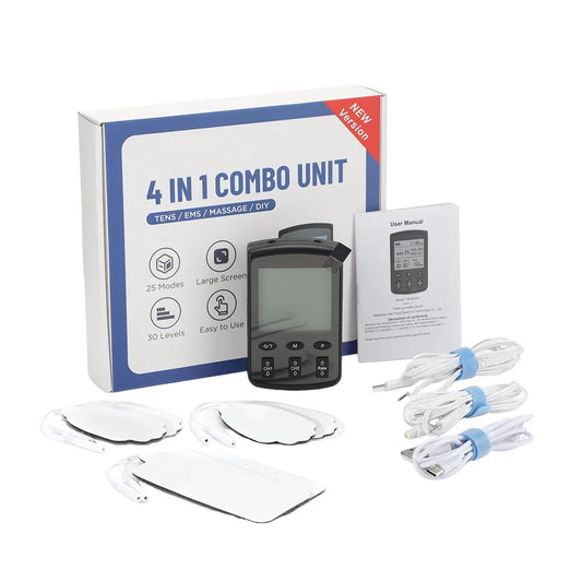 Tens Muscle Stimulator 25-Mode Electric EMS Acupuncture Body Massage
