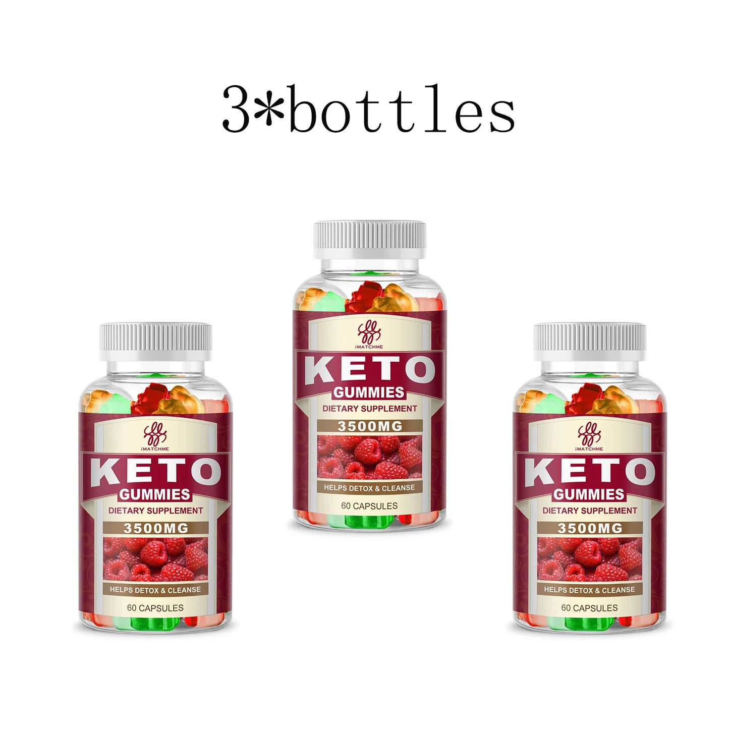Ketogenic Weight Management Keto ACV Gummies Dietary Supplement